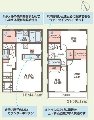 枚方市小倉東町の新築一戸建