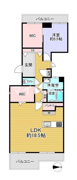 ラウンドシティフドウ香里南Ｂ棟