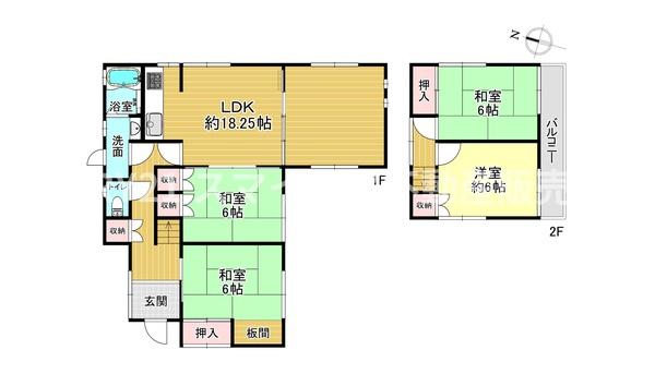 茨木市山手台３丁目の中古一戸建