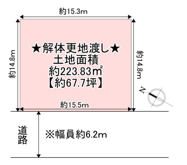 茨木市山手台３丁目の売土地