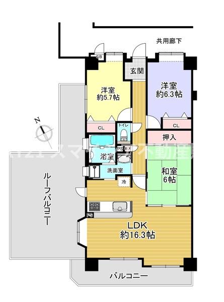 サンマンションベルデール香里翠香園