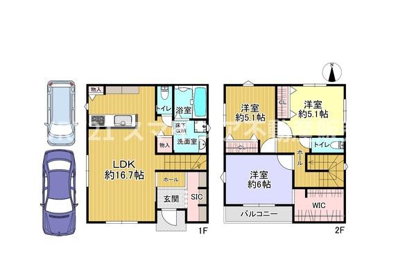 寝屋川市国松町の新築一戸建
