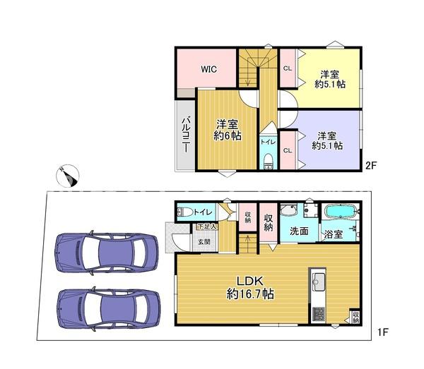 枚方市茄子作４丁目の新築一戸建