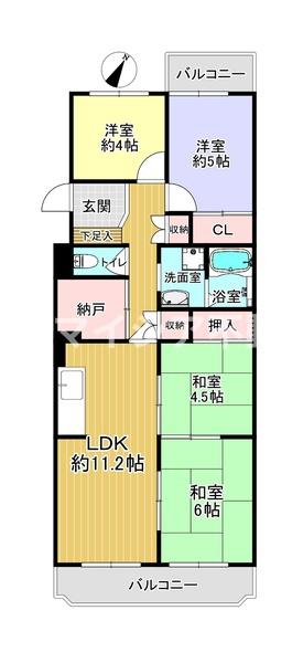 オリーブハイツ枚方長尾1号棟