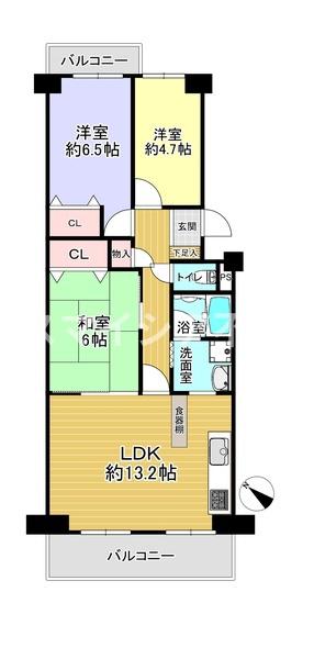 寝屋川東ファミリータウン中1番館