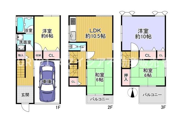 寝屋川市木屋元町の中古一戸建