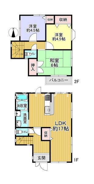 枚方市長尾東町３丁目の中古一戸建