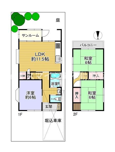 枚方市藤阪北町の中古一戸建