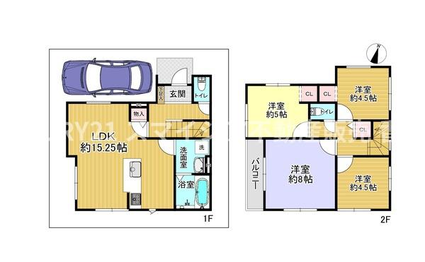 寝屋川市成美町の新築一戸建