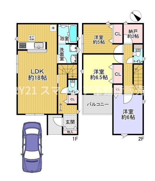 枚方市津田元町１丁目の新築一戸建