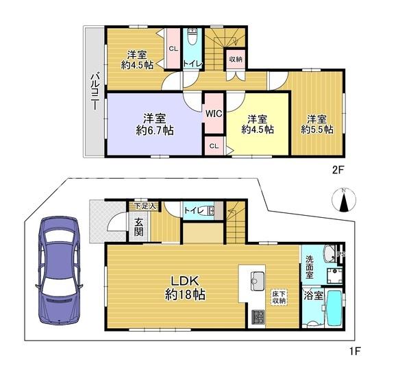 枚方市西船橋１丁目の新築一戸建