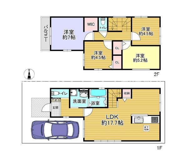 枚方市西船橋１丁目の新築一戸建