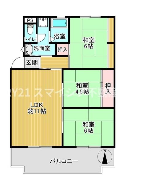 松下三井団地4号棟