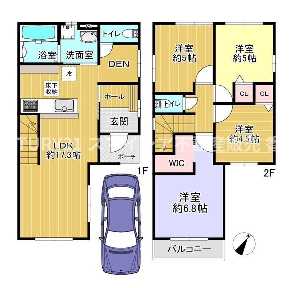 枚方市招提南町１丁目の新築一戸建