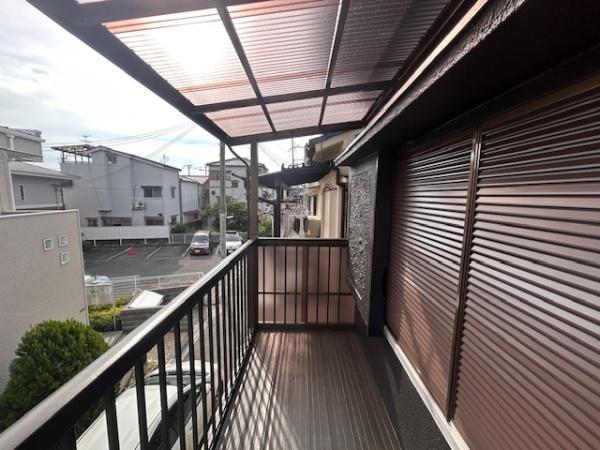 枚方市田口1丁目の中古一戸建て(バルコニー)