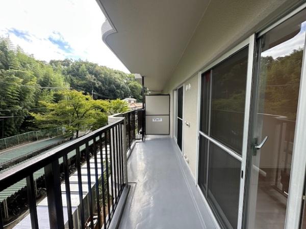 寝屋川コーポラス(バルコニー)