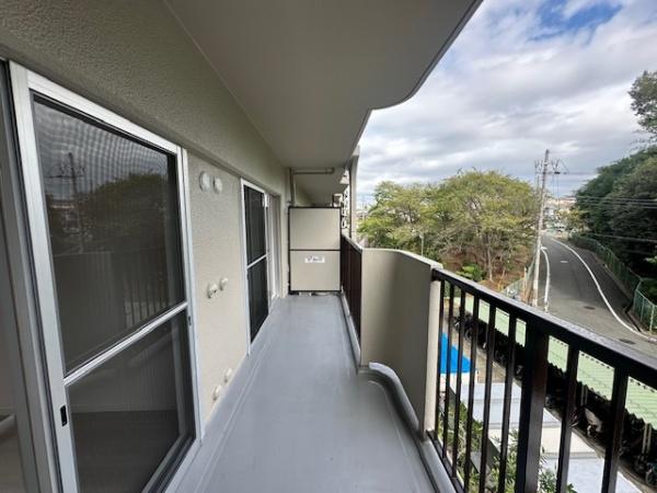 寝屋川コーポラス(バルコニー)