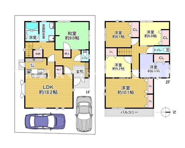 枚方市東香里１丁目の中古一戸建て