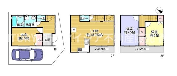 枚方市藤阪東町２丁目の新築一戸建