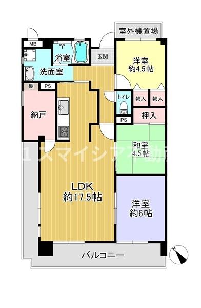 香里ヶ丘ビューハイツＮ棟