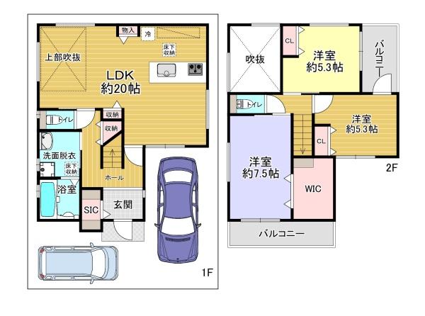 枚方市東香里新町の売土地