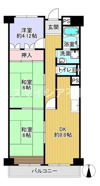 枚方ハイツ　7号棟