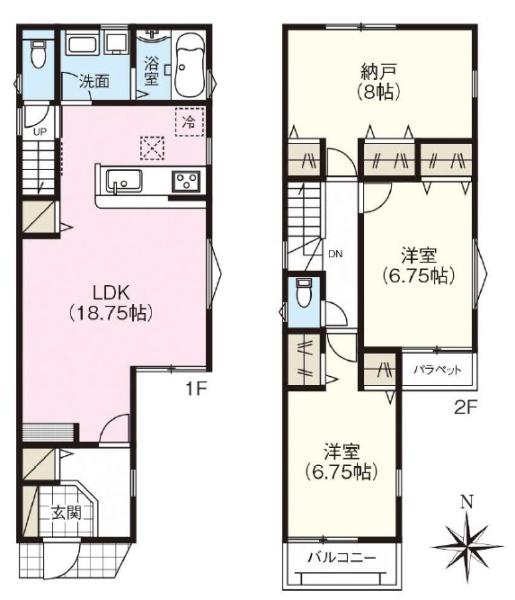 枚方市北中振１丁目の新築一戸建