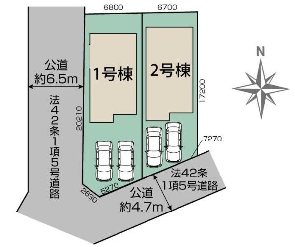 枚方市渚東町の新築一戸建