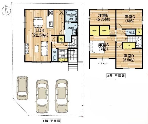 交野市倉治7丁目の新築一戸建