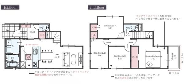 枚方市杉山手３丁目の新築一戸建