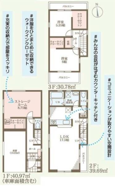 寝屋川市萱島南町の新築一戸建
