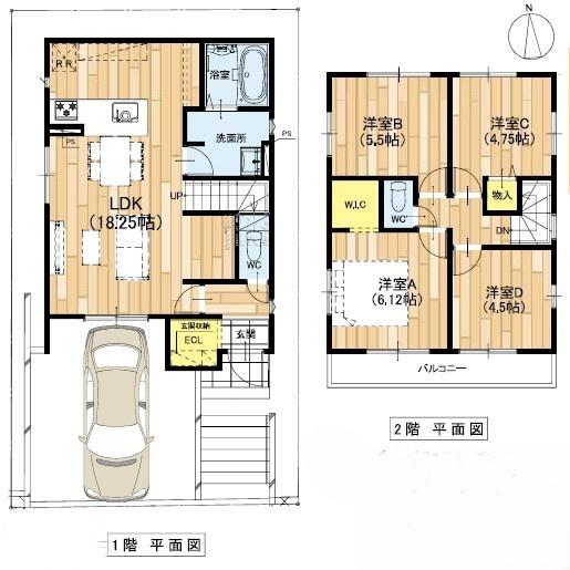 枚方市楠葉野田２丁目の新築一戸建