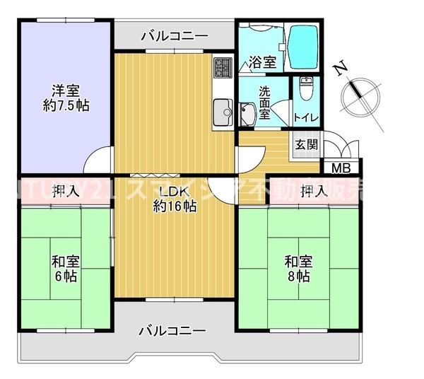 フルーレ藤阪3号棟