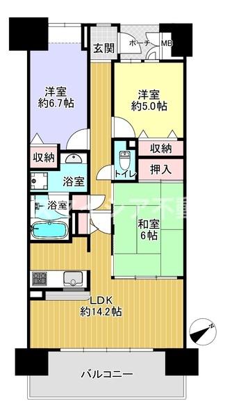 リバティパーク枚方　F棟
