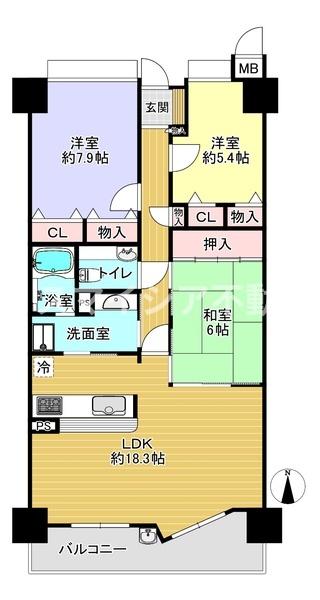 ふぁみーゆ寝屋川セントラルパークＢ棟