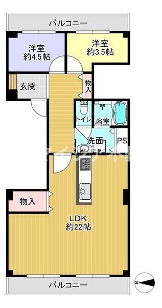 香里ヶ丘ガーデンハイツ1