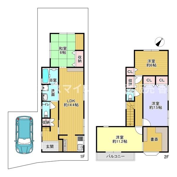 枚方市藤阪東町４丁目の中古一戸建