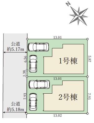 交野市松塚の新築一戸建