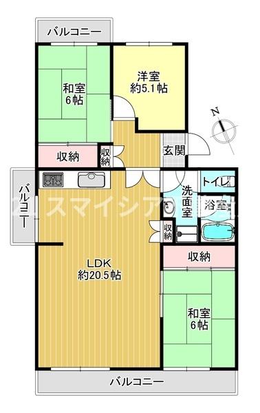 グリーンヒル光善寺　18号棟