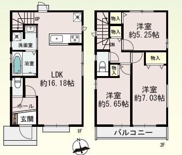 枚方市長尾東町１丁目の新築一戸建