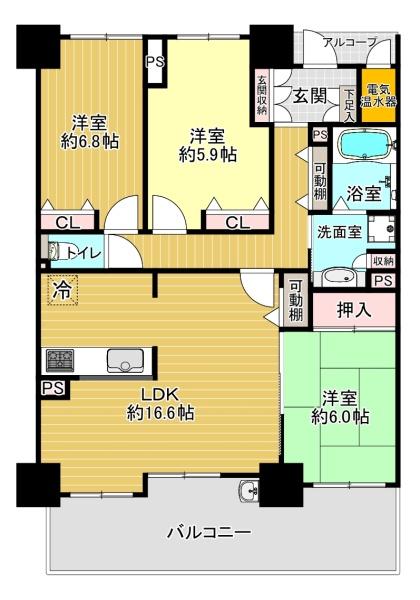 リバティパーク枚方D棟