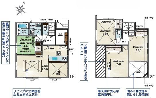 枚方市香里ケ丘８丁目の新築一戸建