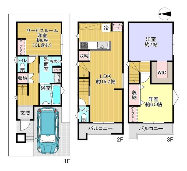 寝屋川市小路北町の新築一戸建
