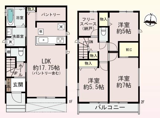 枚方市渚栄町の新築一戸建