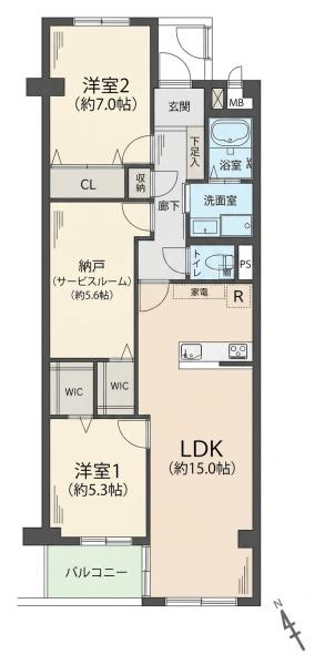 くずはセンチュリータウン4番館