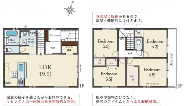 枚方市香里ケ丘１丁目の新築一戸建