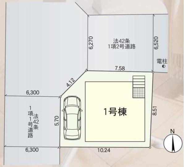 枚方市楠葉中之芝１丁目の新築一戸建