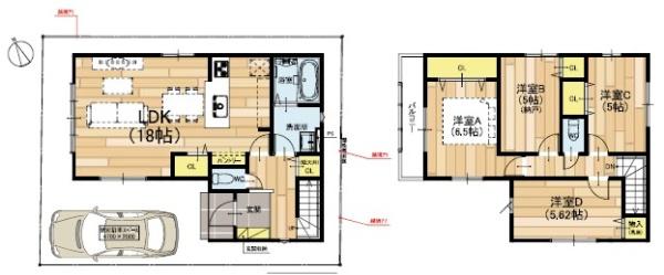 交野市倉治２丁目の新築一戸建