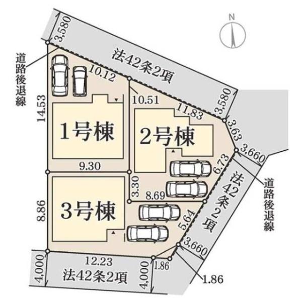 枚方市招提大谷３丁目の新築一戸建