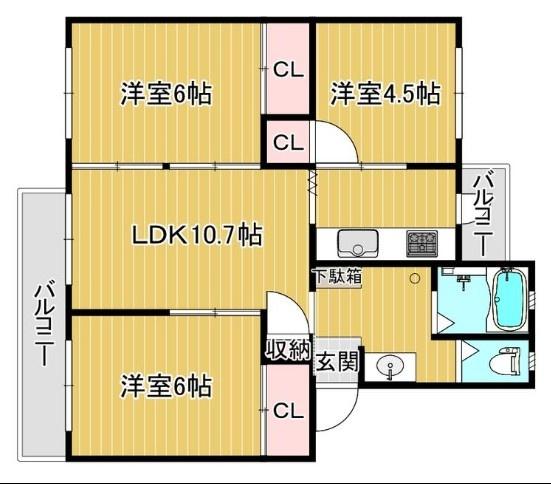 香里三井住宅Ａ6棟